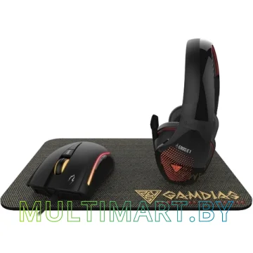 Комплект мышь с ковриком + наушники Gamdias Artemis E1 Combo